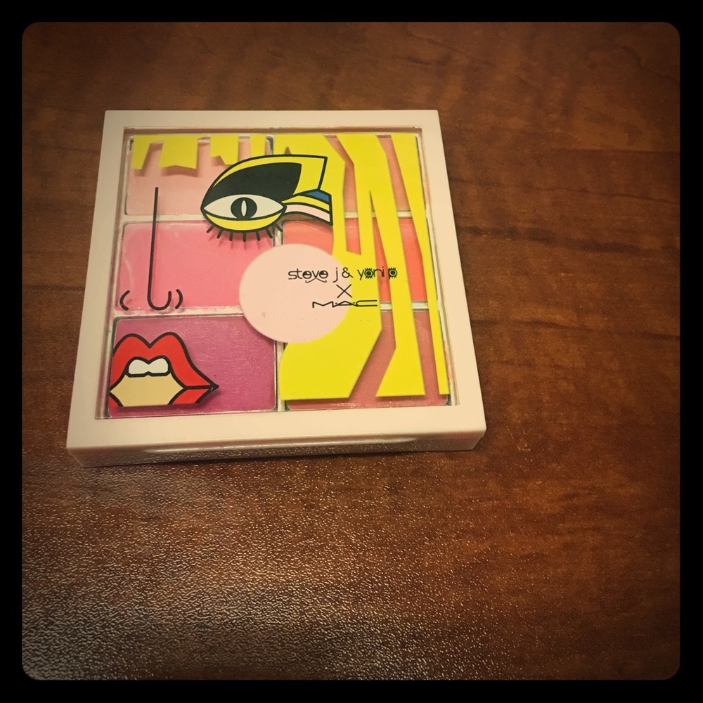 MAC X Yoni P lip and cheek color palette